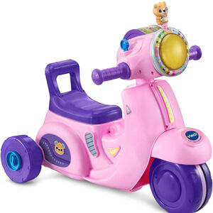 VTech 2-in-1 Map & Go Scooter Pink